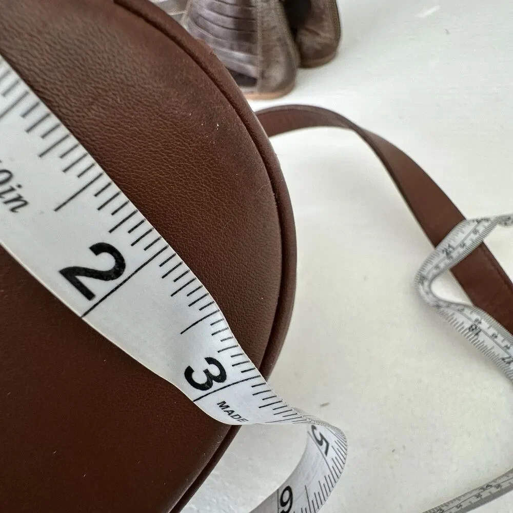 Vintage Coach 4150 Fletcher Flap Brown Leather Shoulder Bag Brass Hardware - Picture 15 of 15